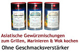 Asiatische Gew&uuml;rzmischungen