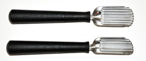 2 pcs  Triangle  chisel serrated (G1 & G2)