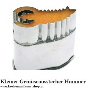 Kleiner Gemüseausstecher Hummer