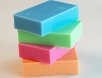 sapone diversi colori